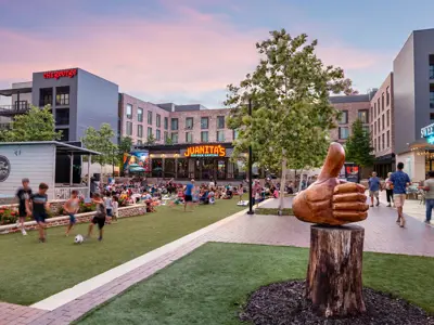 Century Square green space